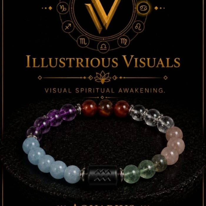 Aquarius Zodiac Energy Bracelet ♒