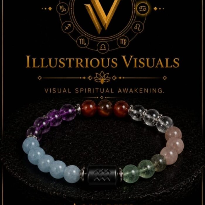 Aquarius Zodiac Energy Bracelet ♒