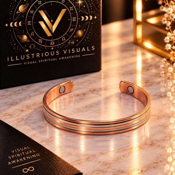 Copper Balance Magnetic Cuff Bracelet