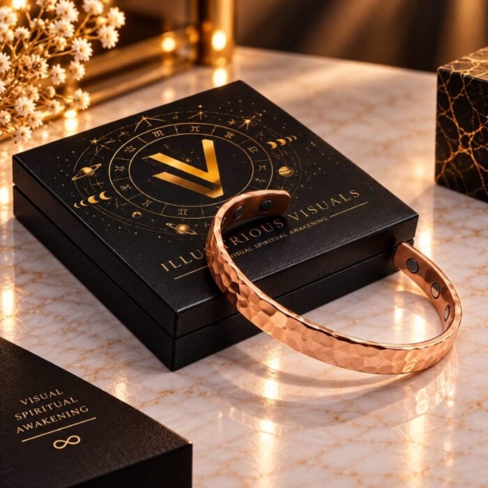 Illustrious Visuals Copper Energy Cuff Bracelet